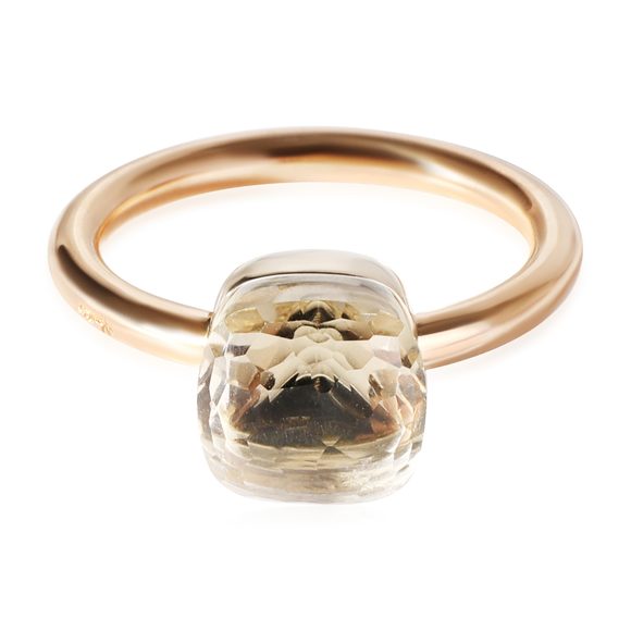 Pomellato Handbags - Pomellato Nudo Quartz Ring in 18k Rose Gold